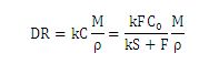 deposition rate by one film-forming model