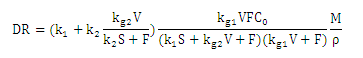 deposition rate by modified two film-forming species model
